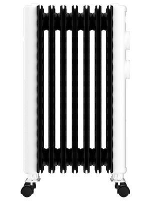 Масляный радиатор Royal Clima Laggio Nero ROR-LN9-2000M сбоку