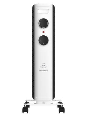 Масляный радиатор Royal Clima Laggio Nero ROR-LN9-2000M спереди