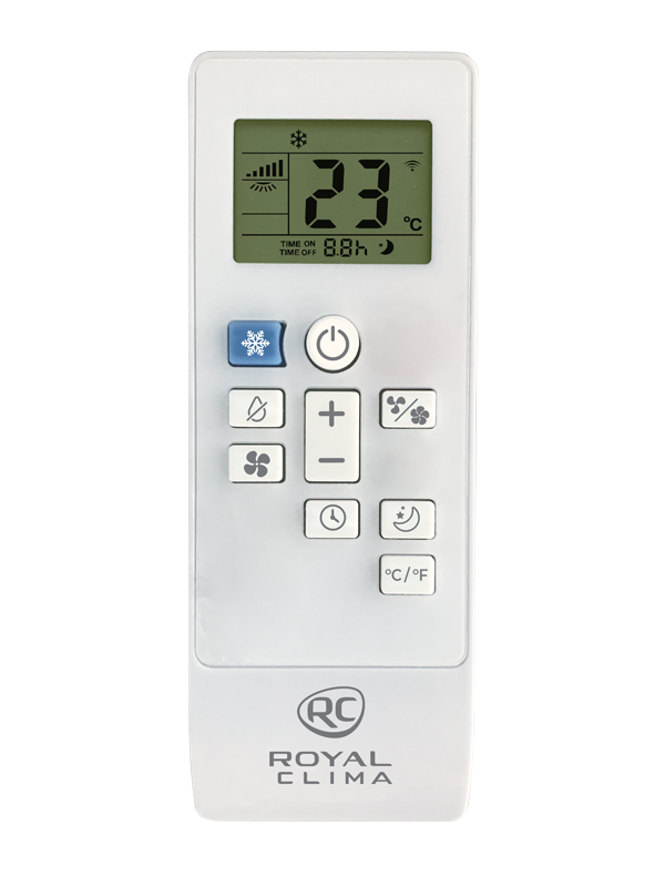 Мобильный кондиционер Royal Clima RM-MT28CH-E пульт ДУ