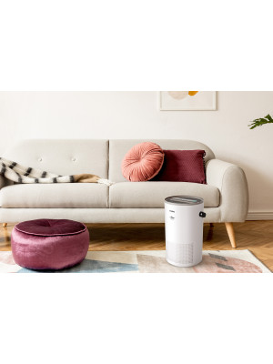 Очиститель воздуха Funai Yakata HAP-Y300S01W в интерьере