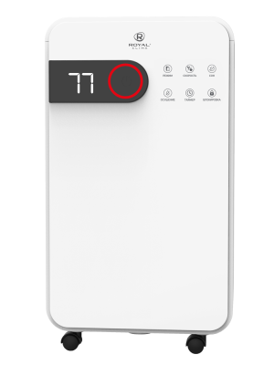 Осушитель воздуха Royal Clima RD-PC16-E индикатор (2)