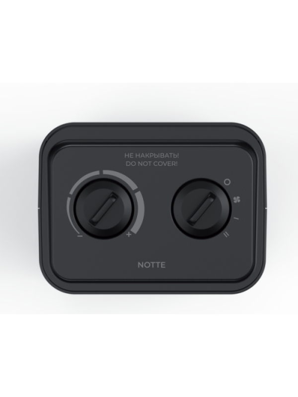 Тепловентилятор Royal Clima Notte RFH-N1500DC-BL сверху