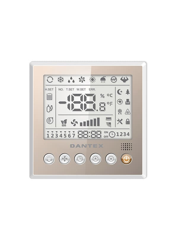 Сплит-система Dantex CITY RK-60UHT2N/RK-60HT2NE-W проводной пульт