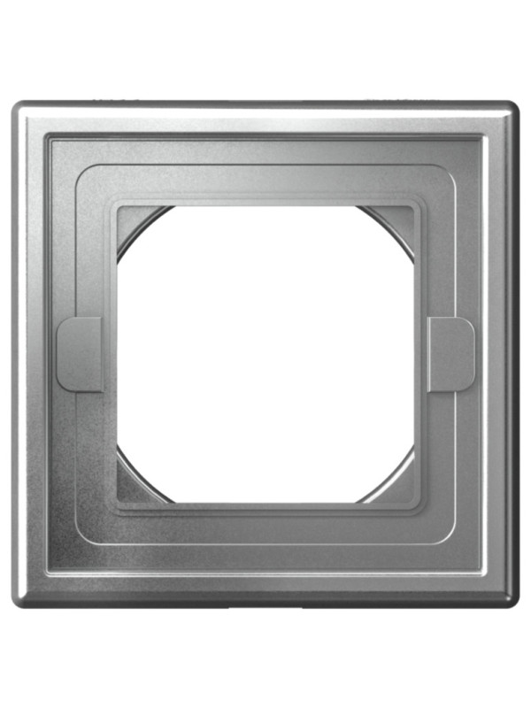 Рамка Systeme Electric ArtGallery GAL440301 алюминий