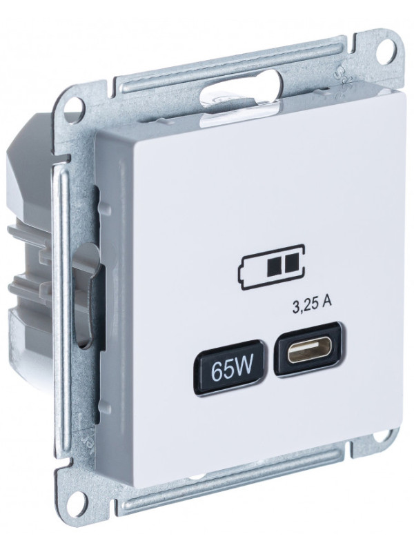 Розетка Systeme Electric AtlasDesign ATN000127 белый