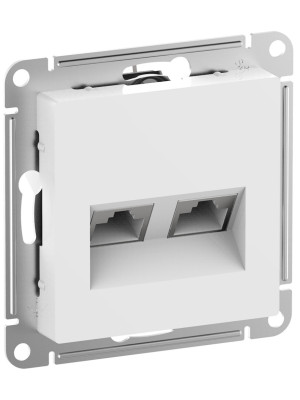 Розетка Systeme Electric AtlasDesign ATN000188 белый