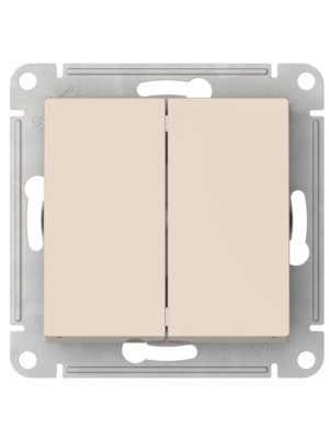 Выключатель Systeme Electric AtlasDesign ATN000251S бежевый
