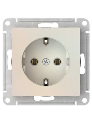 Розетка Systeme Electric AtlasDesign ATN000443S жемчуг