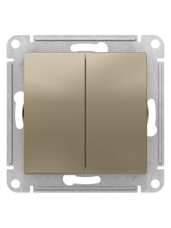 Выключатель Systeme Electric AtlasDesign ATN000573 шампань