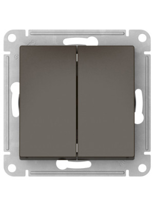 Выключатель Systeme Electric AtlasDesign ATN000651S мокко