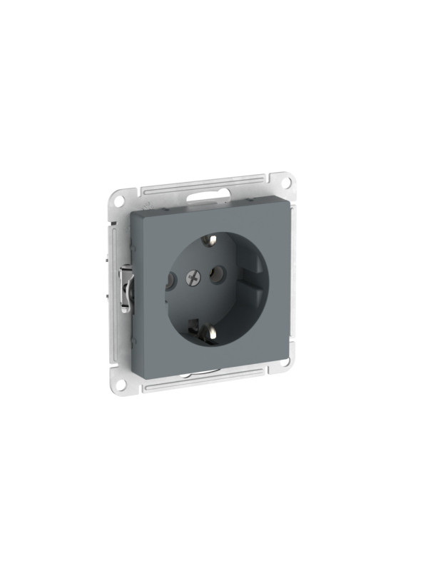 Розетка Systeme Electric AtlasDesign ATN000743S грифель сбоку