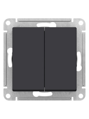 Выключатель Systeme Electric AtlasDesign ATN001017 карбон