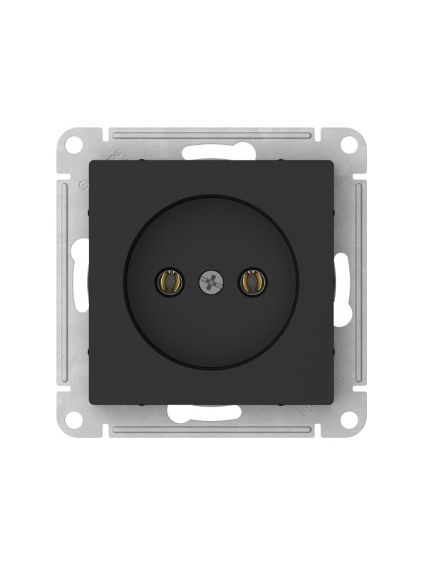 Розетка Systeme Electric AtlasDesign ATN001041S карбон