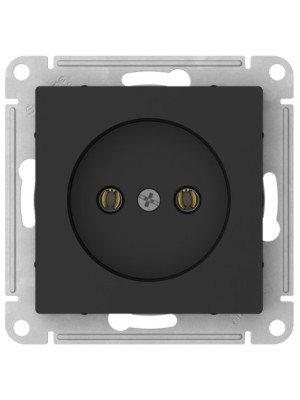Розетка Systeme Electric AtlasDesign ATN001041S карбон