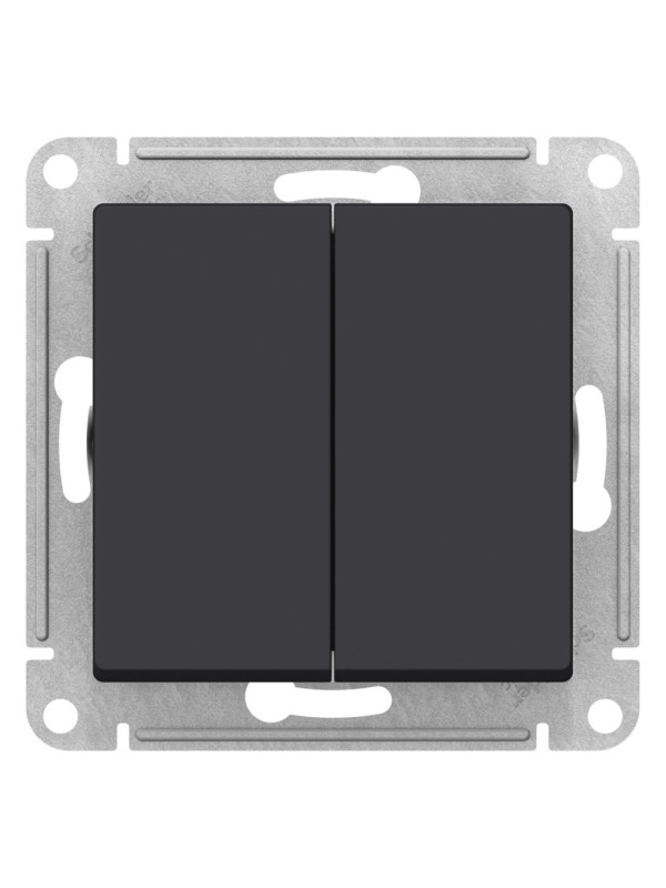 Выключатель Systeme Electric AtlasDesign ATN001073 карбон