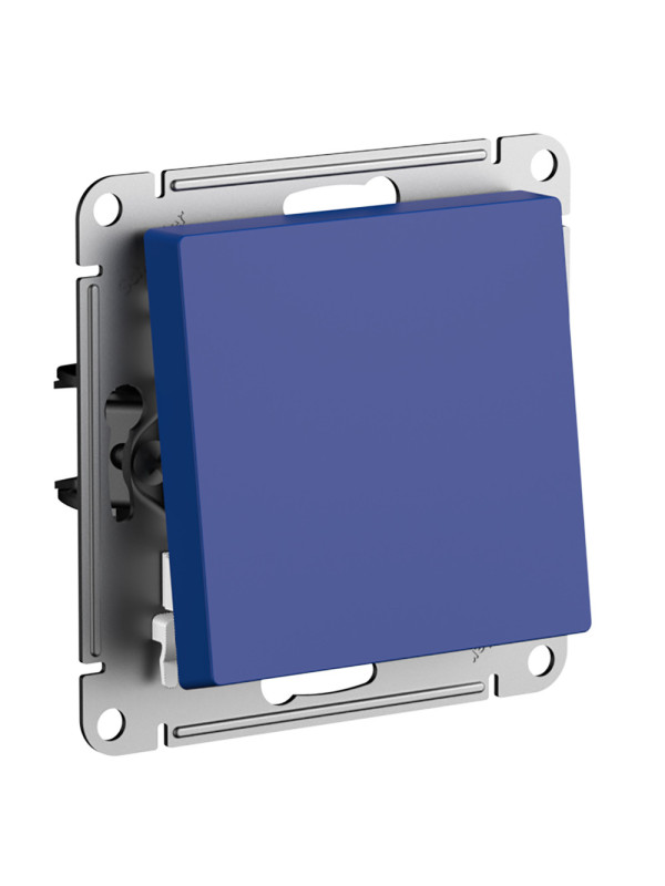 Выключатель Systeme Electric AtlasDesign ATN001111 аквамарин сбоку