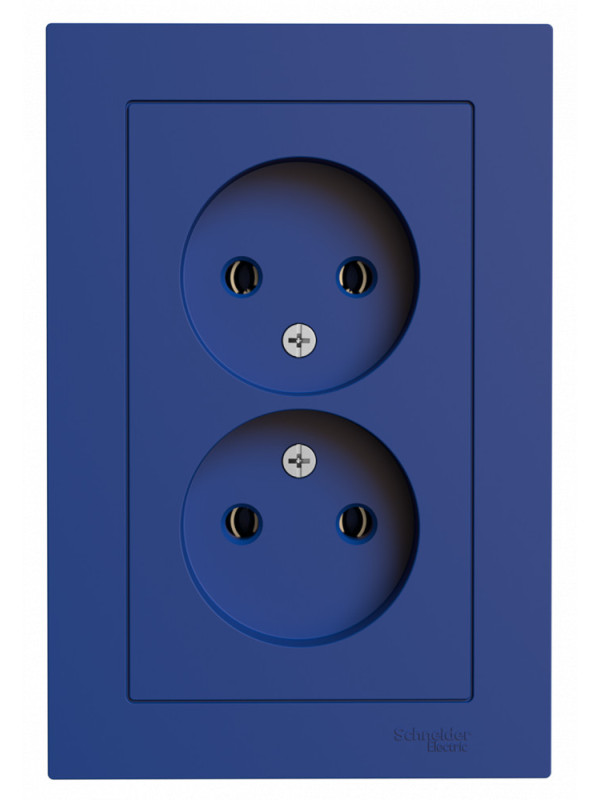 Розетка Systeme Electric AtlasDesign ATN001120 аквамарин