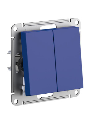 Выключатель Systeme Electric AtlasDesign ATN001151 аквамарин сбоку