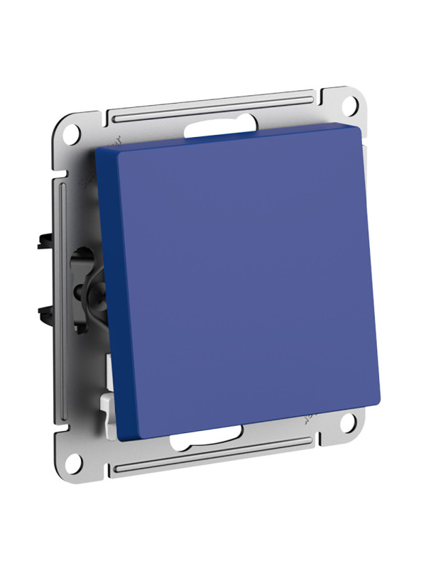 Выключатель Systeme Electric AtlasDesign ATN001171 аквамарин сбоку