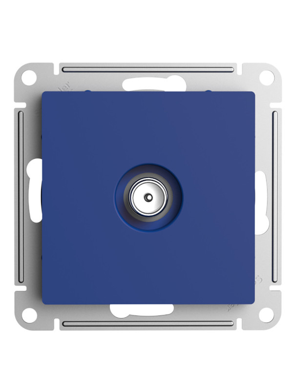 Розетка Systeme Electric AtlasDesign ATN001191 аквамарин