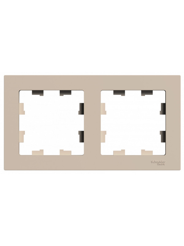 Рамка Systeme Electric AtlasDesign ATN001202 песочный