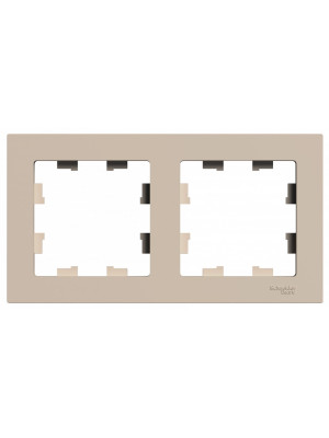 Рамка Systeme Electric AtlasDesign ATN001202 песочный
