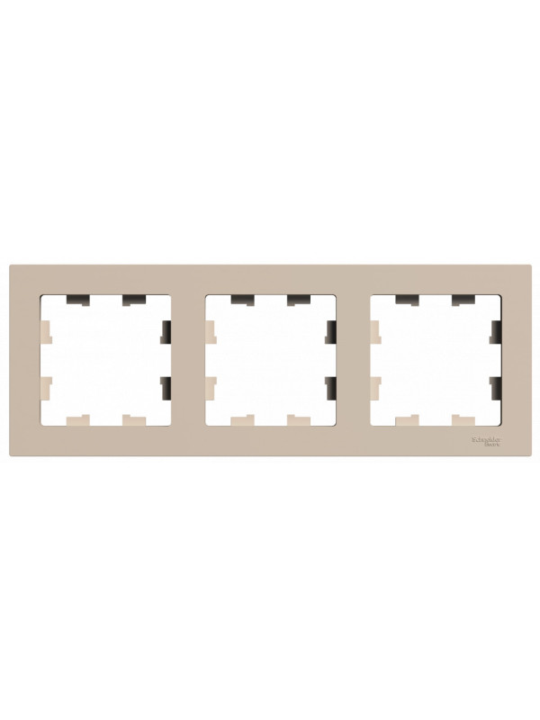 Рамка Systeme Electric AtlasDesign ATN001203 песочный