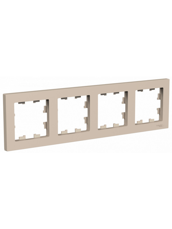 Рамка Systeme Electric AtlasDesign ATN001204 песочный