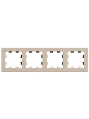Рамка Systeme Electric AtlasDesign ATN001204 песочный