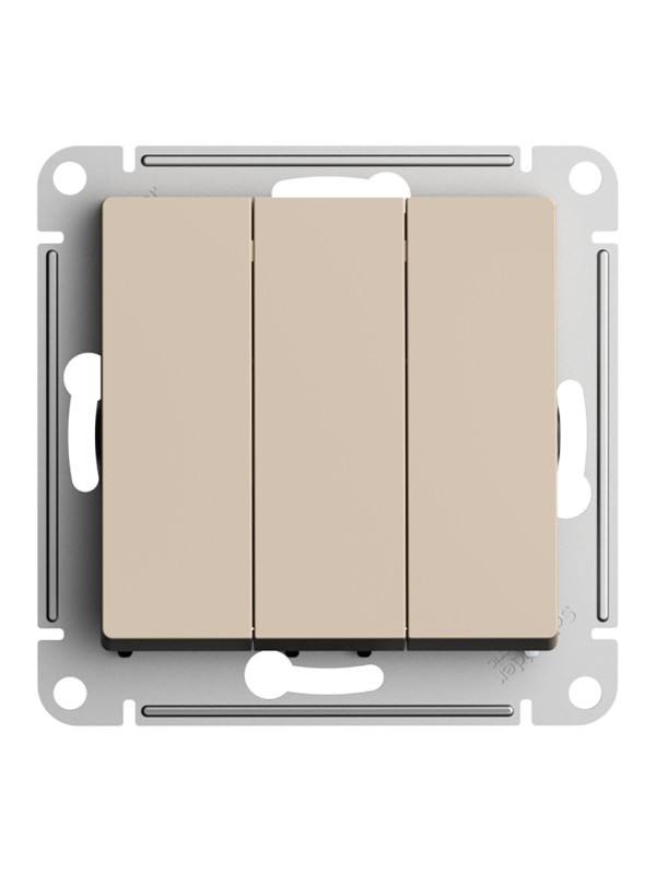 Выключатель Systeme Electric AtlasDesign ATN001231 песочный