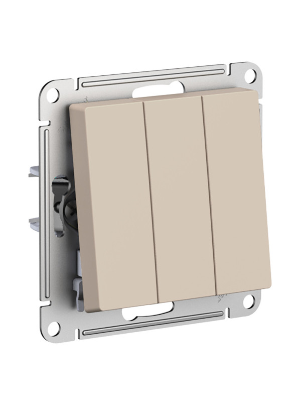 Выключатель Systeme Electric AtlasDesign ATN001231 песочный