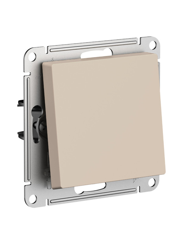 Выключатель Systeme Electric AtlasDesign ATN001261 песочный сбоку