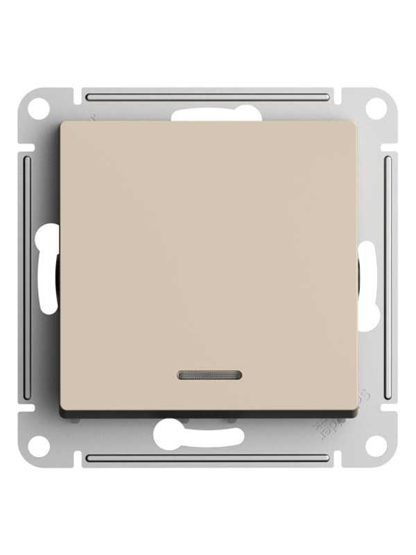 Выключатель Systeme Electric AtlasDesign ATN001263 песочный