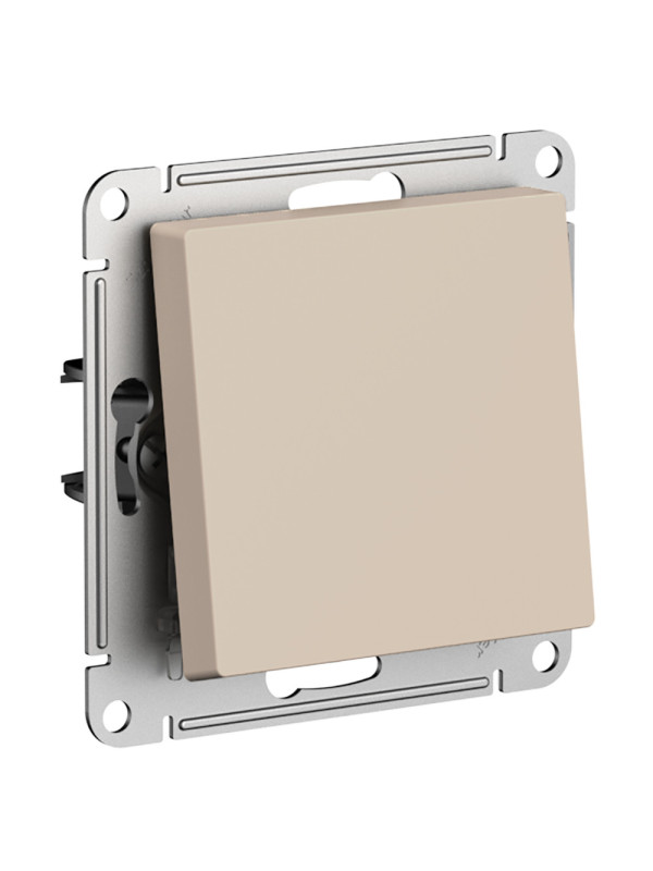 Выключатель Systeme Electric AtlasDesign ATN001271 песочный сбоку