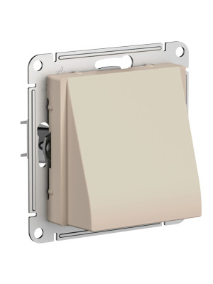 Вывод кабеля Systeme Electric AtlasDesign ATN001299 песочный  сбоку