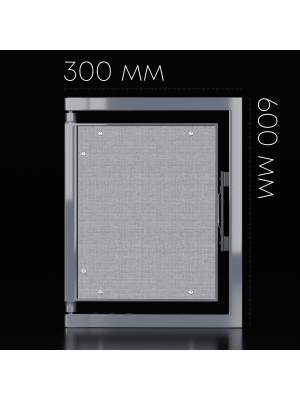 Ревизионный сантехнический люк Shagma 30-60 размеры