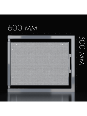 Ревизионный сантехнический люк Shagma 60-30 размеры