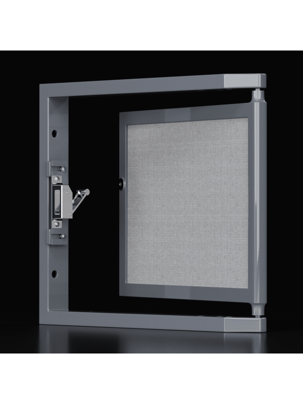 Ревизионный сантехнический люк Shagma 60-50 под углом с открытой дверцей