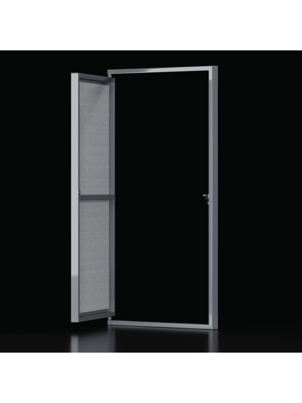 Ревизионный сантехнический люк Shagma 60-120 сбоку с открытой дверцей