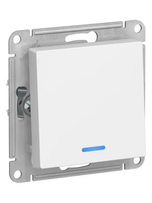 Выключатель Systeme Electric AtlasDesign ATN001313 лотос сбоку