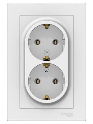 Розетка Systeme Electric AtlasDesign ATN001324 лотос