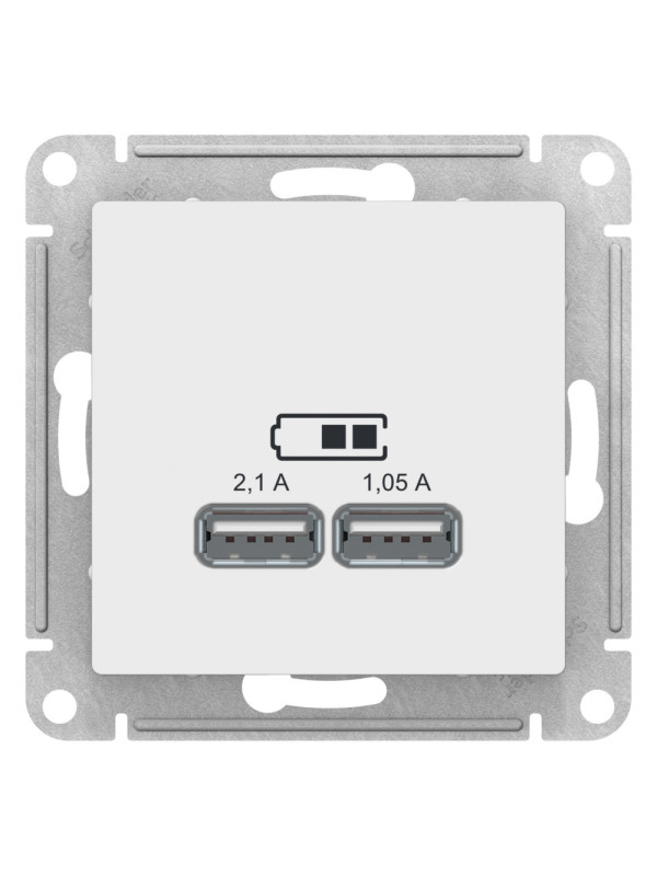 Розетка Systeme Electric AtlasDesign ATN001333 лотос