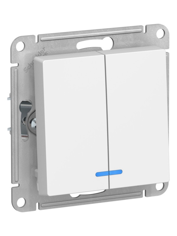 Выключатель Systeme Electric AtlasDesign ATN001353 лотос сбоку