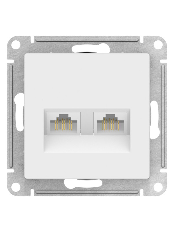 Розетка Systeme Electric AtlasDesign ATN001385 лотос