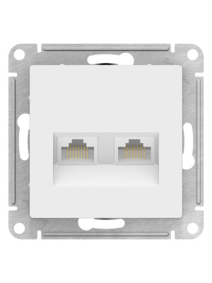 Розетка Systeme Electric AtlasDesign ATN001385 лотос