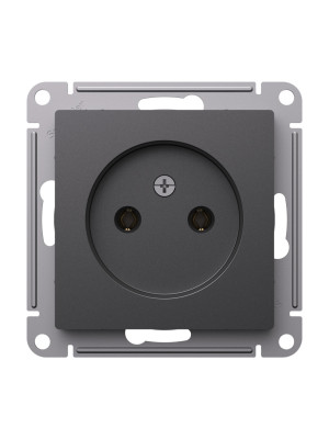 Розетка Systeme Electric AtlasDesign ATN001441 базальт