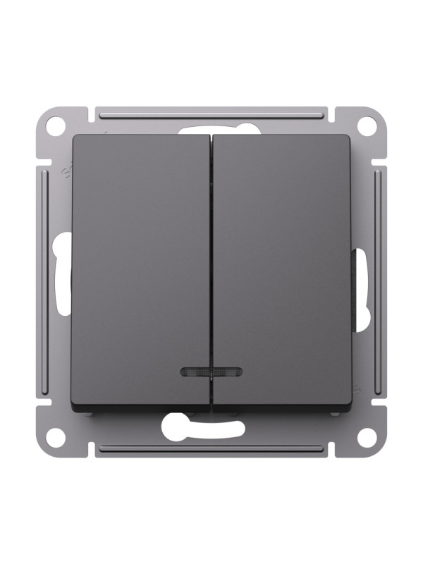 Выключатель Systeme Electric AtlasDesign ATN001453 базальт