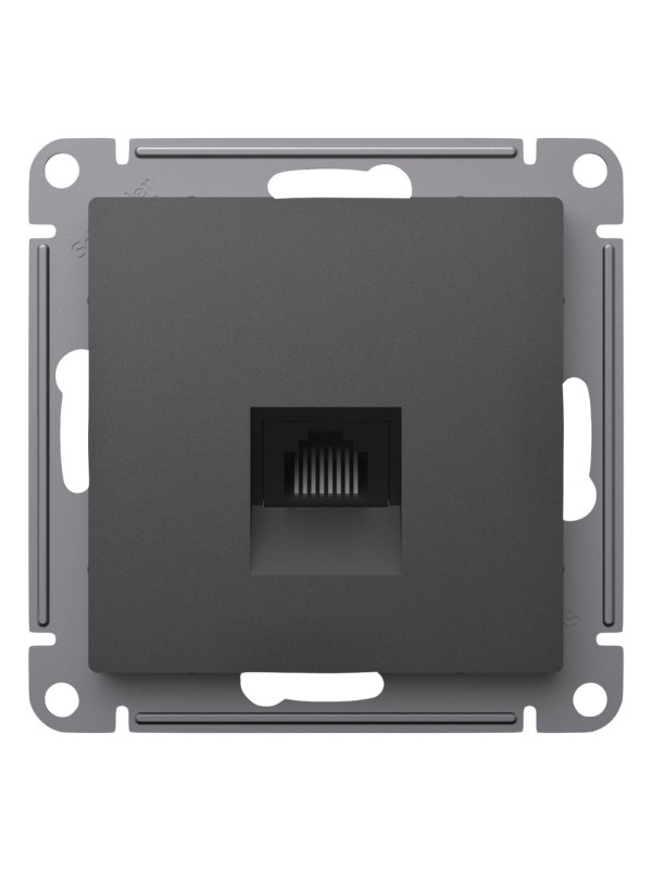 Розетка Systeme Electric AtlasDesign ATN001483 базальт