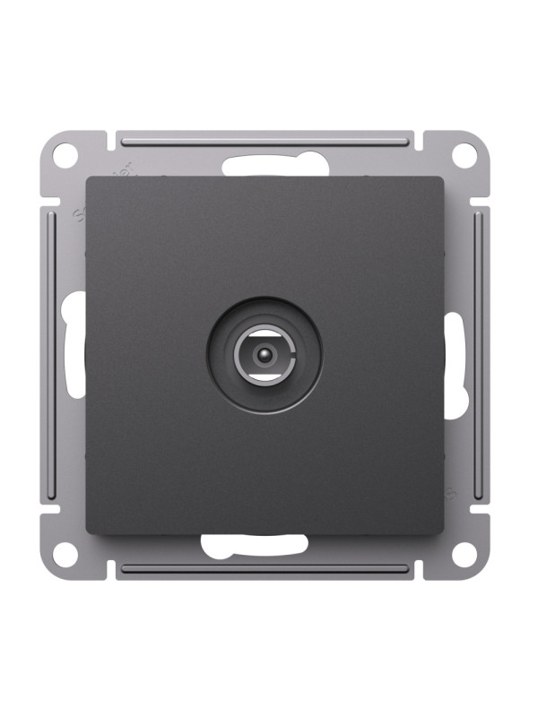 Розетка Systeme Electric AtlasDesign ATN001493 базальт