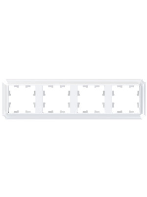 Рамка Systeme Electric AtlasDesign Antique ATN100104 белый